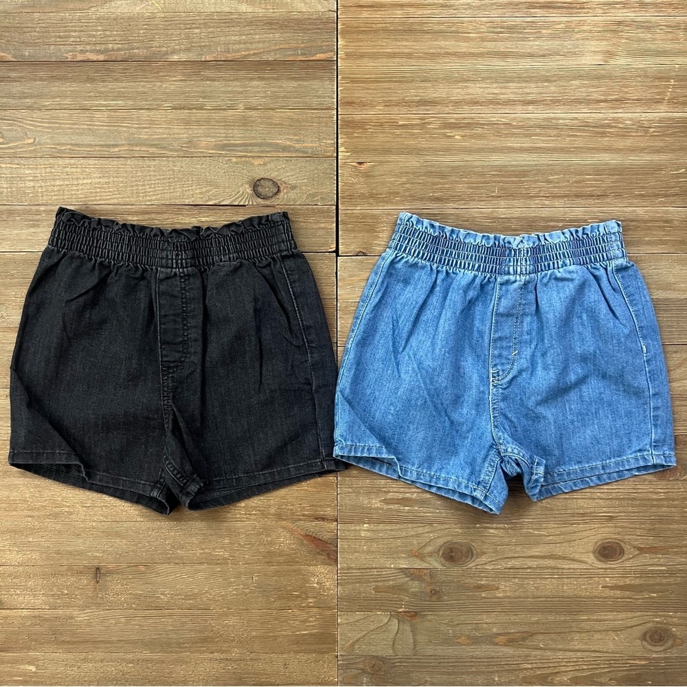 H&M Paperbag Waist Denim Shorts